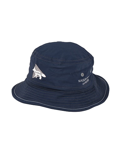 MAISON KITSUNÉ x AND WANDER Cappello Blu navy 100% Nylon