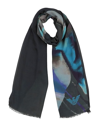 EMPORIO ARMANI Scarves and foulards Purple 92% Modal, 8% Silk