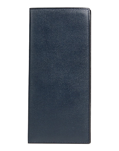 VALEXTRA Document holder Midnight blue Leather
