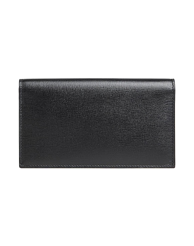 VALEXTRA Portafoglio Nero Pelle