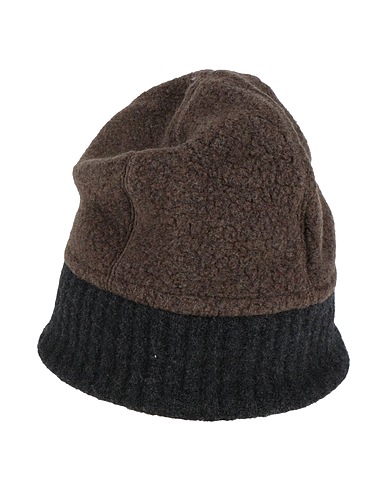 ISABEL BENENATO Cappello Verde militare 90% Lana Vergine, 10% Poliestere, Lana Merino, Lana di yak, Poliammide
