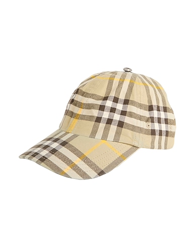 BURBERRY Hat Sage green 100% Cotton