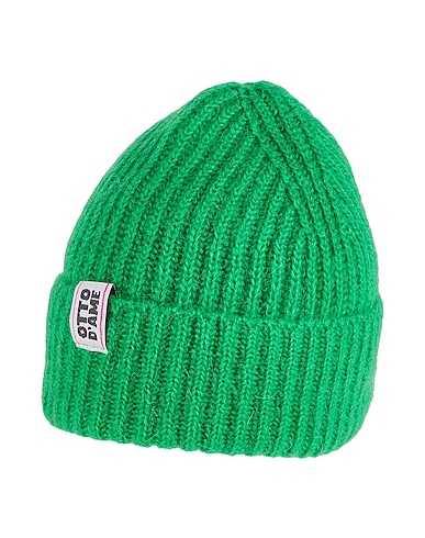 OTTOD'AME Cappello Verde 40% Acrilico, 30% Lana mohair, 30% Poliammide