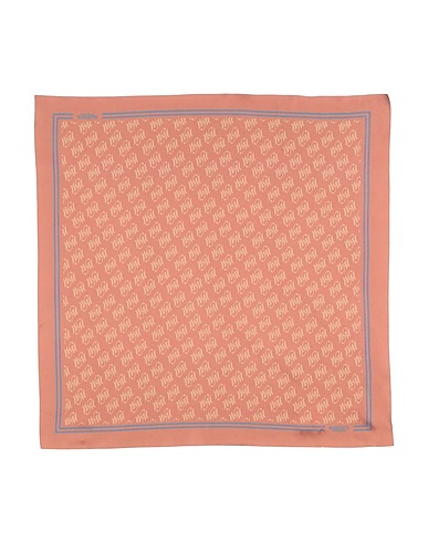 MASON'S Scarves and foulards Rust 100% Silk