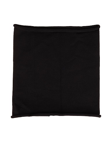 ISABEL BENENATO Scarves and foulards Black 82% Viscose, 18% Polyester