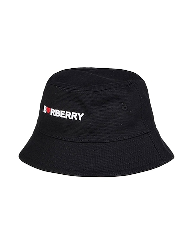 BURBERRY Hat Black 75% Polyamide, 25% Cotton