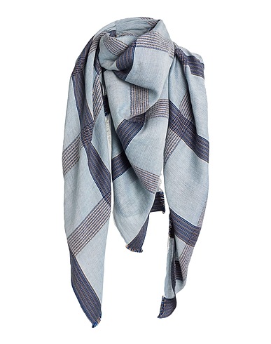 MELT Sciarpe e foulard Blu chiaro 65% Lana, 35% Lino