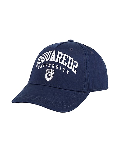 DSQUARED2 Hat Midnight blue 100% Cotton