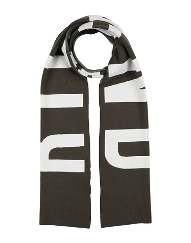 JOHN RICHMOND Scarves and foulards Military green 50% Viscose, 28% Polyester, 22% Polyamide