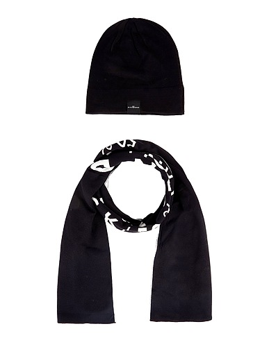 JOHN RICHMOND Accessories sets Black 70% Viscose, 30% Nylon