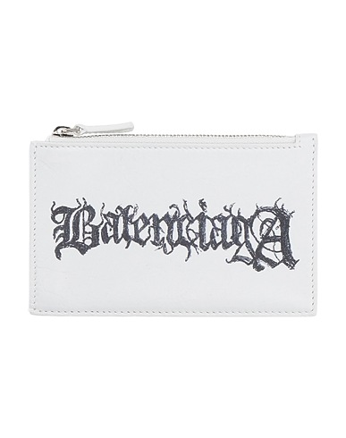 BALENCIAGA Small Leather Goods White Leather