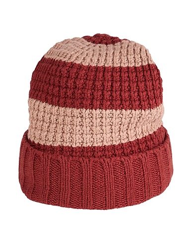 MALÌPARMI Hat Brown 38% Viscose, 34% Polyamide, 23% Merino Wool, 5% Cashmere