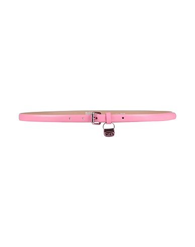 DIESEL Cintura Sottile Rosa 100% Pelle di bovino, Zama