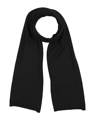 'S MAX MARA Scarves and foulards Black 100% Virgin Wool