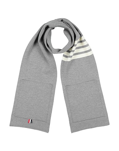 THOM BROWNE Scarves and foulards Grey 100% Wool
