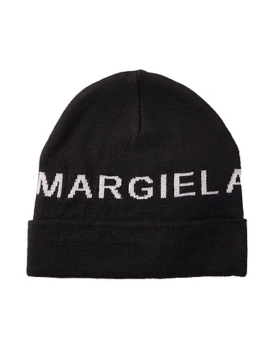 MM6 MAISON MARGIELA Hat NERO 50% Acrylic, 50% Wool