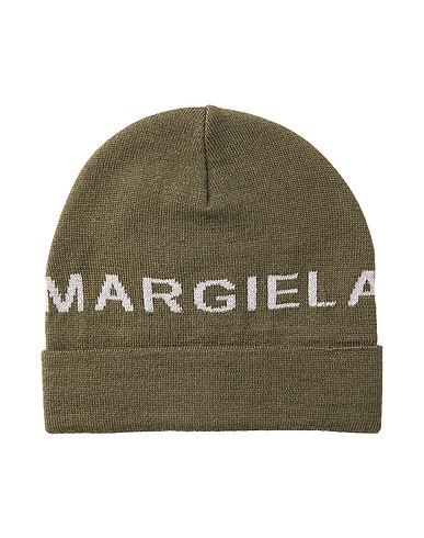 MM6 MAISON MARGIELA Hat Military green 50% Acrylic, 50% Wool