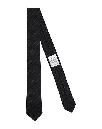 THOM BROWNE Ties and bow ties Charcoal 100% Wool