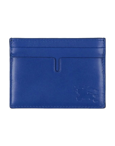 BURBERRY Small Leather Goods Blue 100% Calfskin