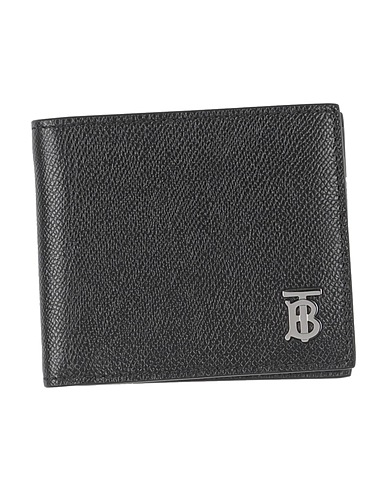 BURBERRY Wallet Black 100% Calfskin