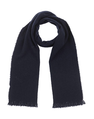 ZANONE Sciarpe e foulard Blu notte 76% Lana, 14% Cachemire, 10% Poliammide