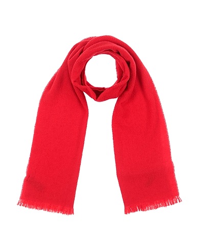 ZANONE Scarves and foulards Red 76% Wool, 14% Cashmere, 10% Polyamide