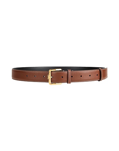 BURBERRY Regular belt Brown 100% Calfskin