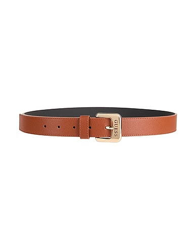 GUESS Regulärer Gürtel  Kamel 100% Polyurethan