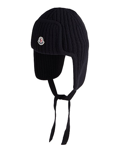 MONCLER Hat Black 100% Wool