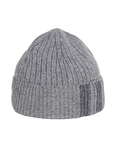 THOM BROWNE Hat Grey 100% Virgin Wool