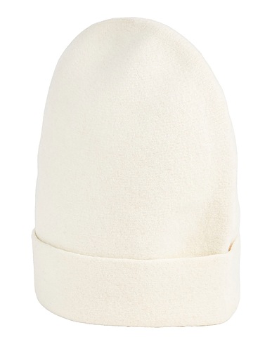 Y'S YOHJI YAMAMOTO Hat Ivory 100% Wool