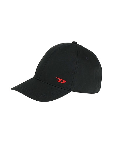 DIESEL Hat Black 100% Cotton