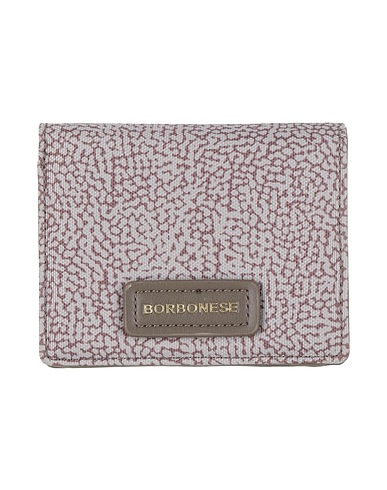 BORBONESE Wallet 100% Polyester, Polyurethane