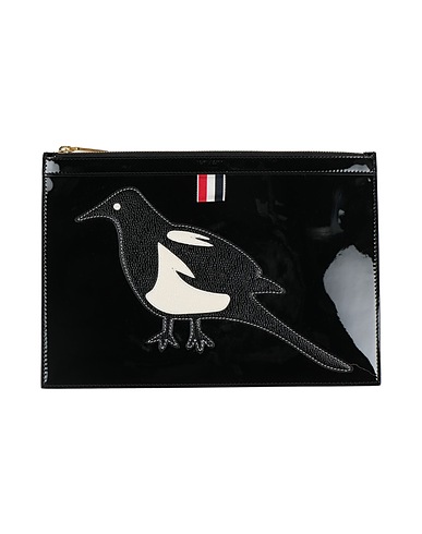 THOM BROWNE Kosmetiktasche Leder