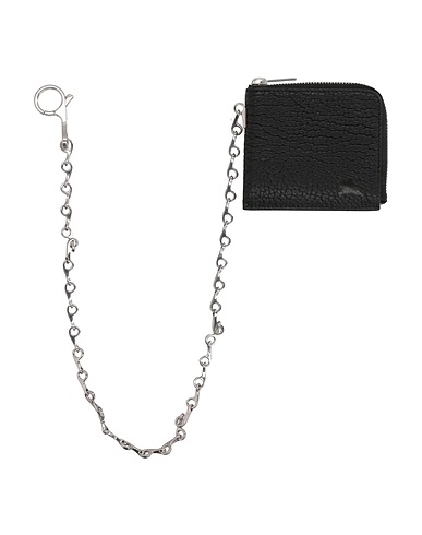 BURBERRY Wallet Black Leather