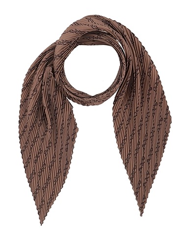 BALENCIAGA Scarves and foulards Brown 100% Silk