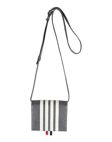 THOM BROWNE Small Leather Goods Lead Leather