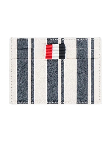 THOM BROWNE Small Leather Goods Navy blue Leather