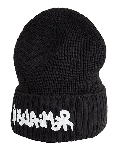DISCLAIMER Hat Black 50% Cotton, 50% Acrylic