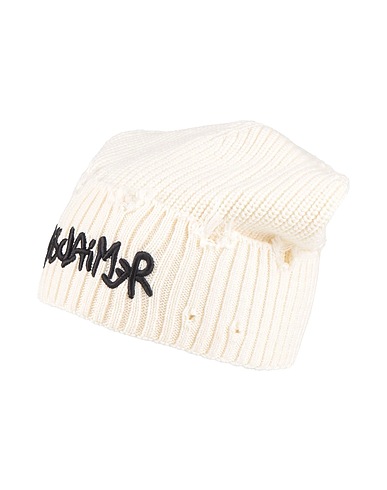 DISCLAIMER Hat Cream 50% Cotton, 50% Acrylic