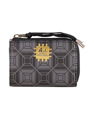 SPRAYGROUND Wallet Charcoal 100% PVC - Polyvinyl chloride