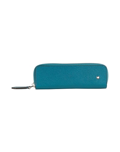 MONTBLANC Accessories Deep teal Leather