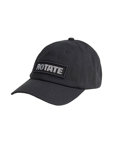 ROTATE BIRGER CHRISTENSEN Hat Black 100% Organic cotton
