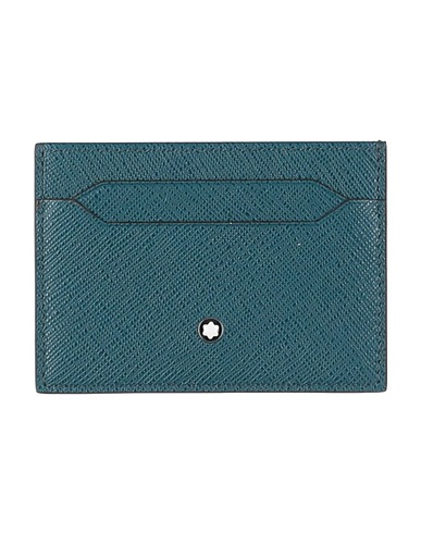 MONTBLANC Kleinlederwaren Aquamarin Leder