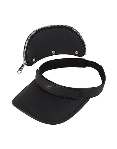 BURBERRY Hat Black 52% Cotton, 48% Polyester