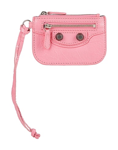 BALENCIAGA Wallet Pink Leather