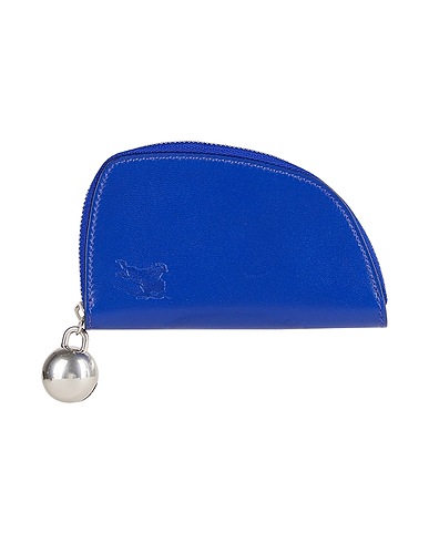 BURBERRY Wallet Blue 100% Lambskin