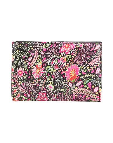GABS Brieftasche Schwarz 100% Kalbsleder