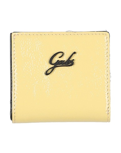 GABS Wallet Pastel yellow 100% Calfskin