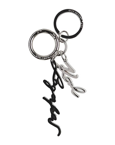 KARL LAGERFELD Key ring Silver 100% Zinc